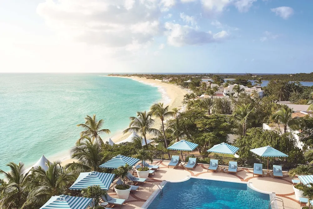 La Samanna, A Belmond Hotel, St Martin iconic luxury beachfront resort with white sand beach setting in St Martin.