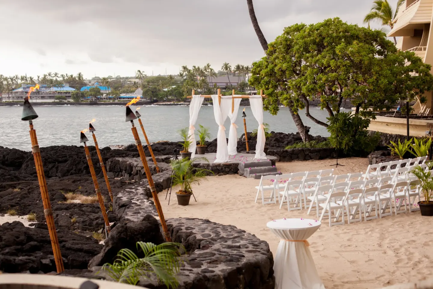 Sunset Cove Venue at Royal Kona Resort