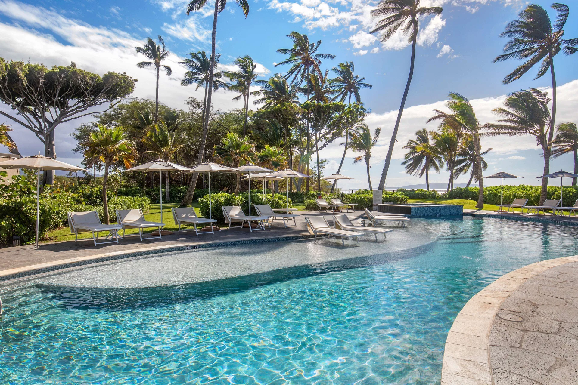 Hilton Grand Vacations Club Maui Bay Villas Kihei villa resort with residential comforts and ocean setting