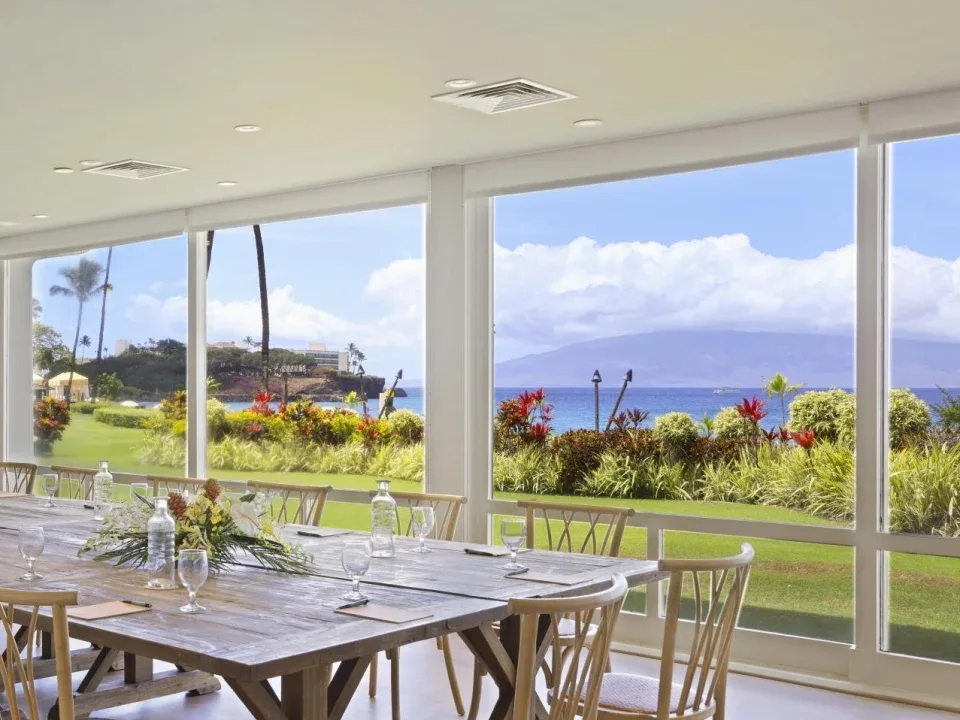 Sunset Room Venue at Royal Lahaina Resort & Bungalows