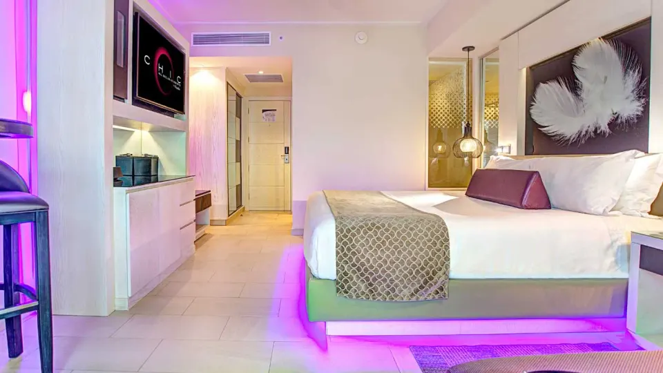Inside the Diamond Club™ Luxury Junior Suite at Royalton CHIC Punta Cana Resort & Casino — from the hotel's own gallery.