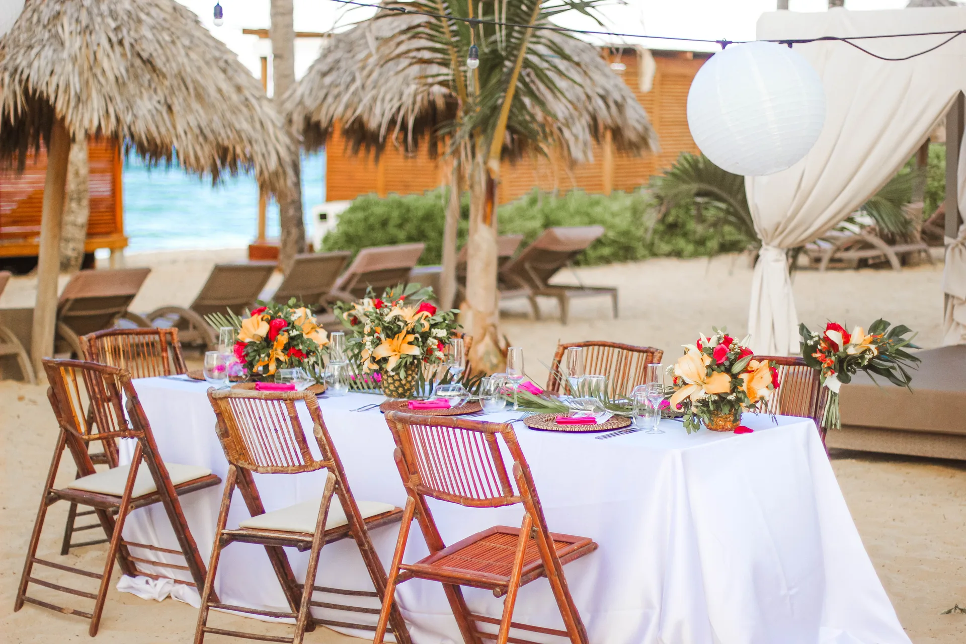 Beach Gazebo Venue at Royalton CHIC Punta Cana Resort & Casino