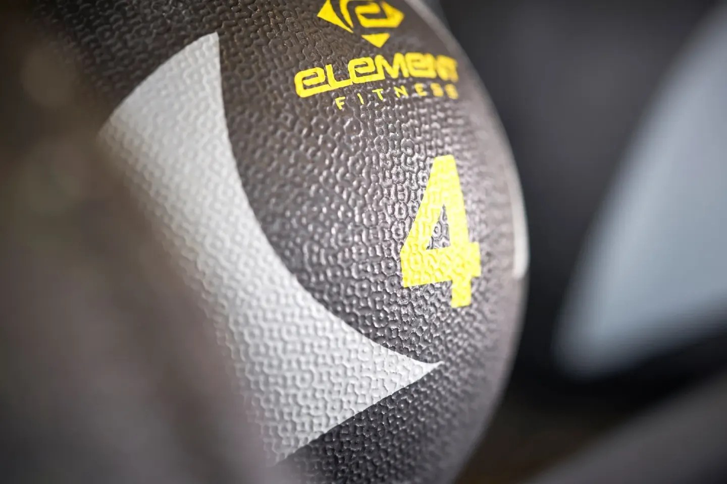 Close-up of a medicine ball in the fitness center at Royalton Grenada.