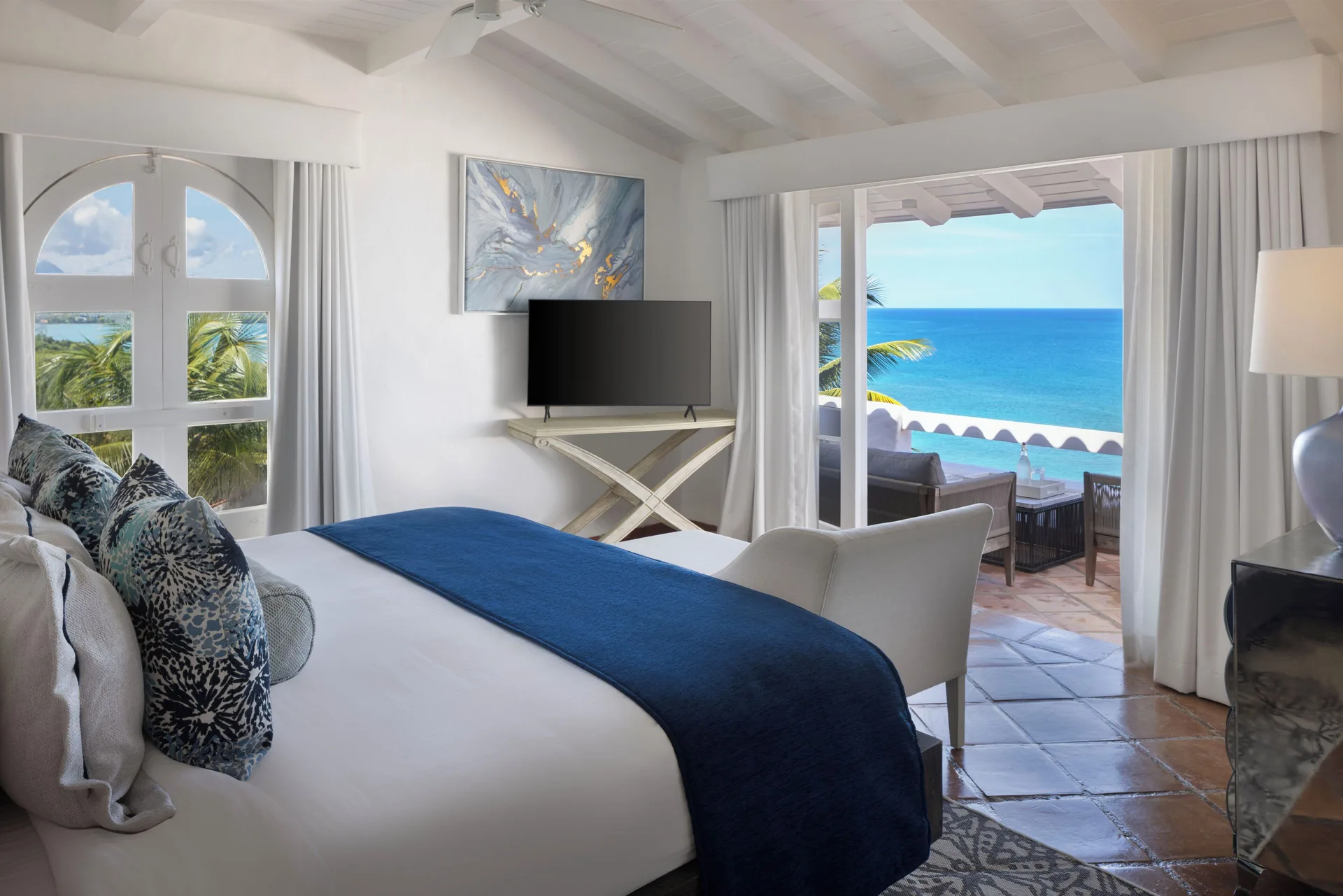 Windjammer Landing Resort and Residences Saint Lucia villa resort with beach and hillside views