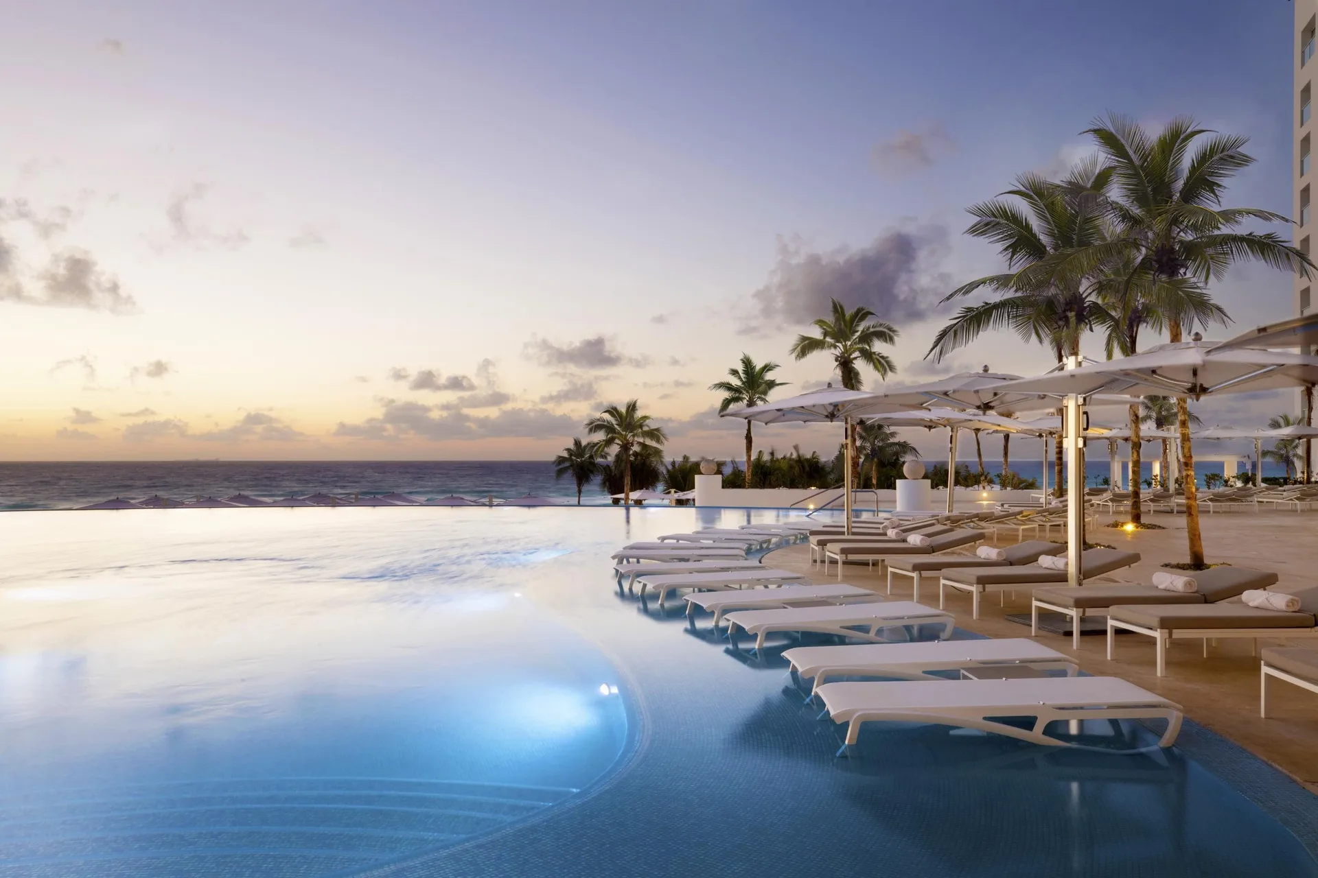 Le Blanc Spa Resort Cancun adults-only luxury all-inclusive resort with refined design and spa focus