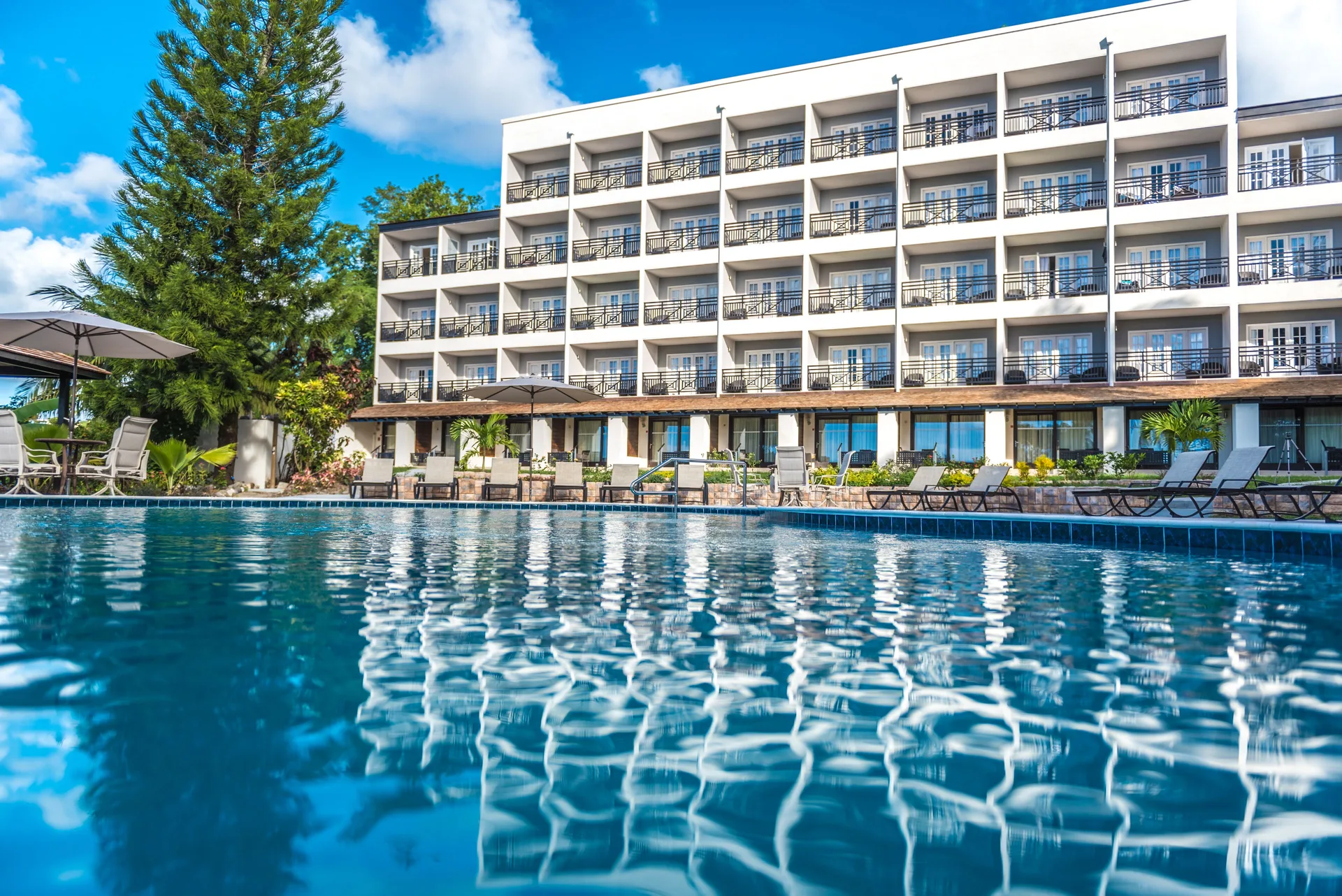 Bel Jou Hotel adults-only St. Lucia hotel with hilltop views and all-inclusive dining