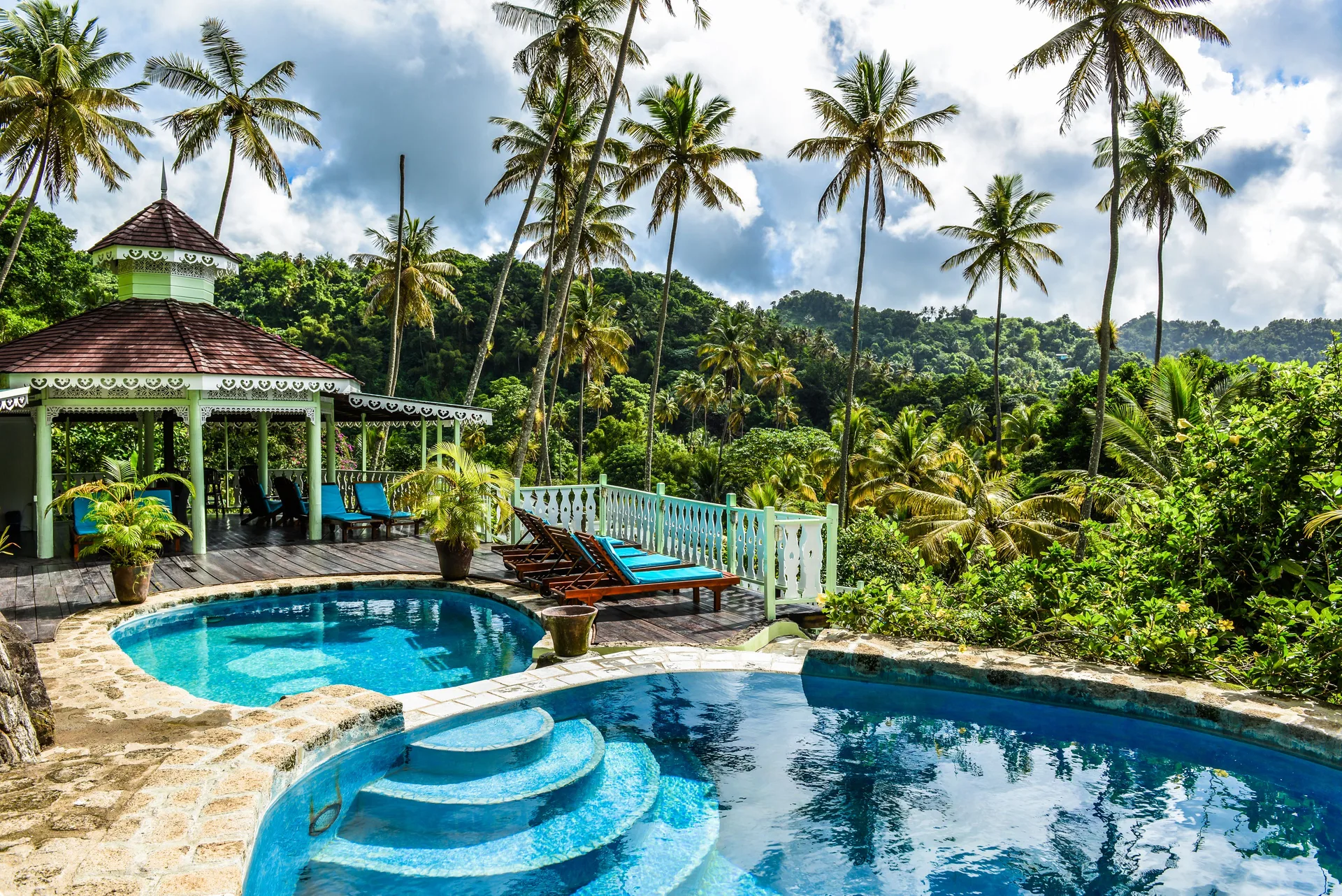 Fond Doux Eco Resort Saint Lucia plantation retreat with cottages and rainforest setting