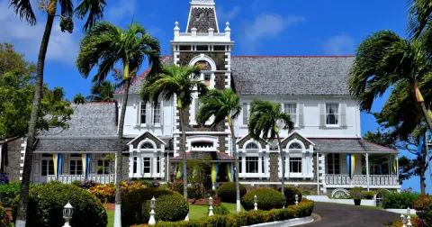 St Lucia Government House 5 Min Drive