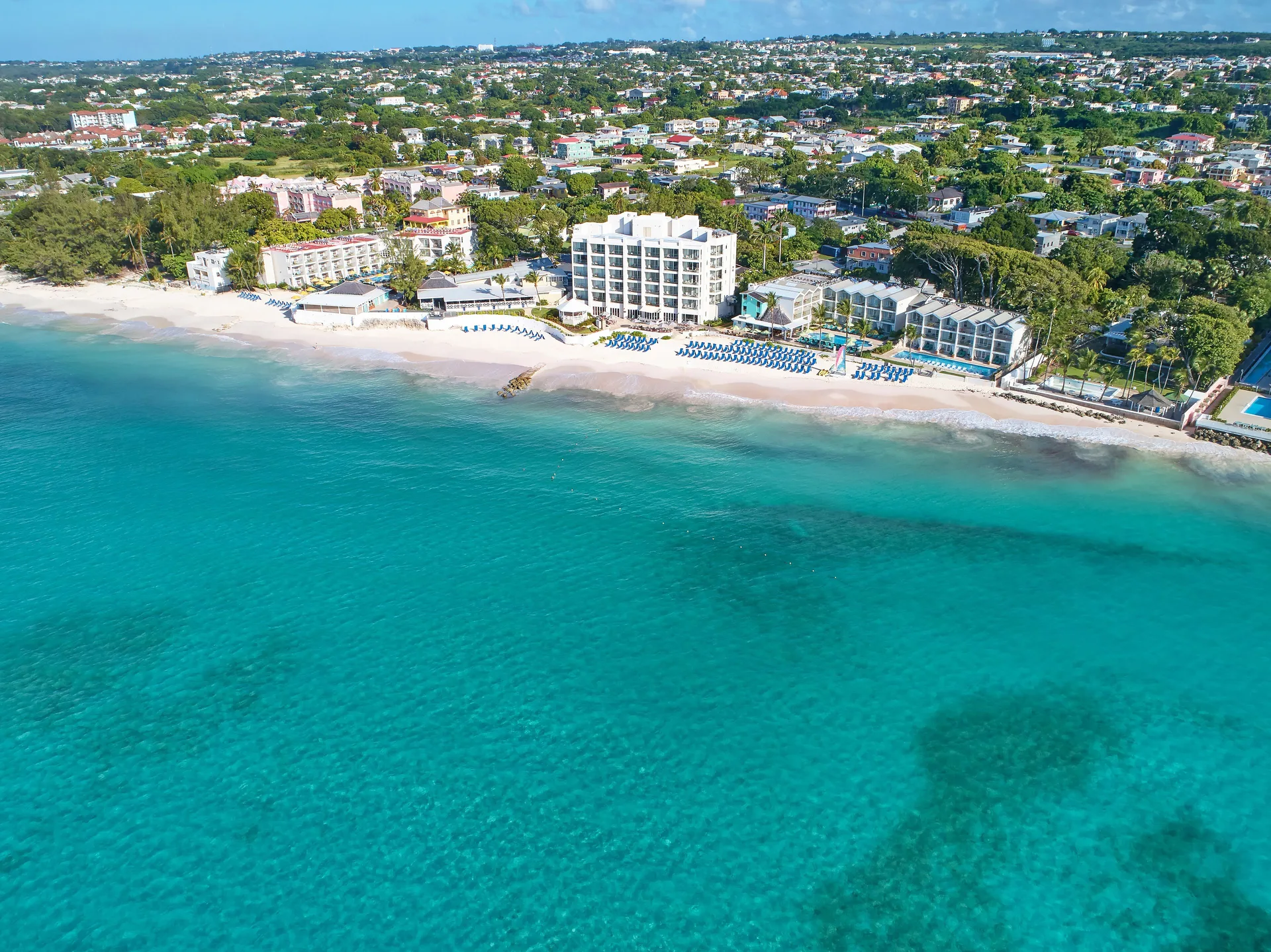 Luxury Collection at Sea Breeze Beach House Barbados all-inclusive resort with upscale beachfront suites