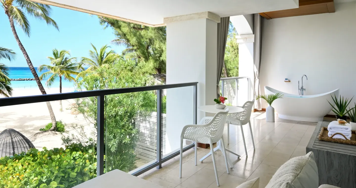 Beachfront One Bedroom Butler Suite With Balcony Tranquility Soaking Tub Official 2