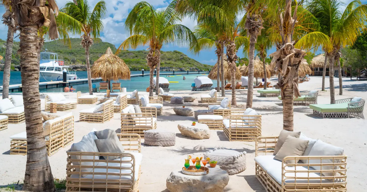 Beach Club Venue at Sandals Royal Curacao