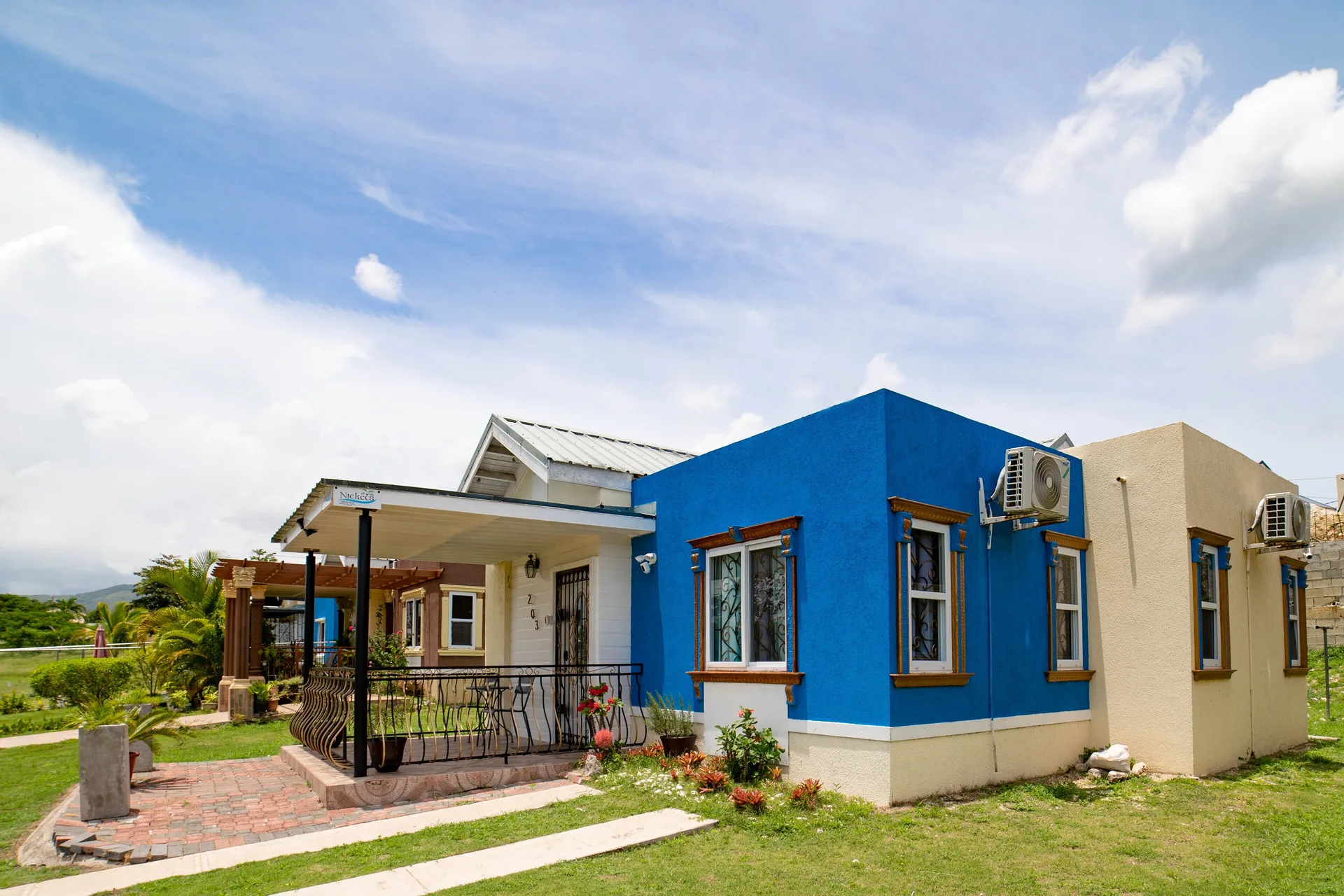 Nickels Garden Villas Jamaican villa lodging with garden setting and relaxed residential feel