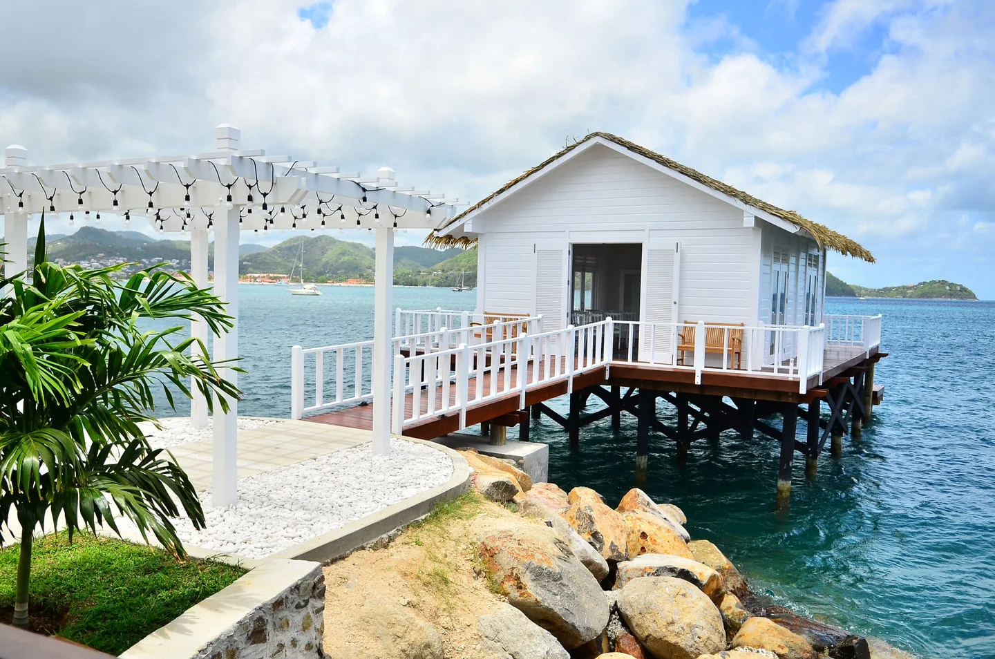 Overwater Chapel (Over-the-Water Serenity Chapel) Venue at Sandals St. Vincent and the Grenadines