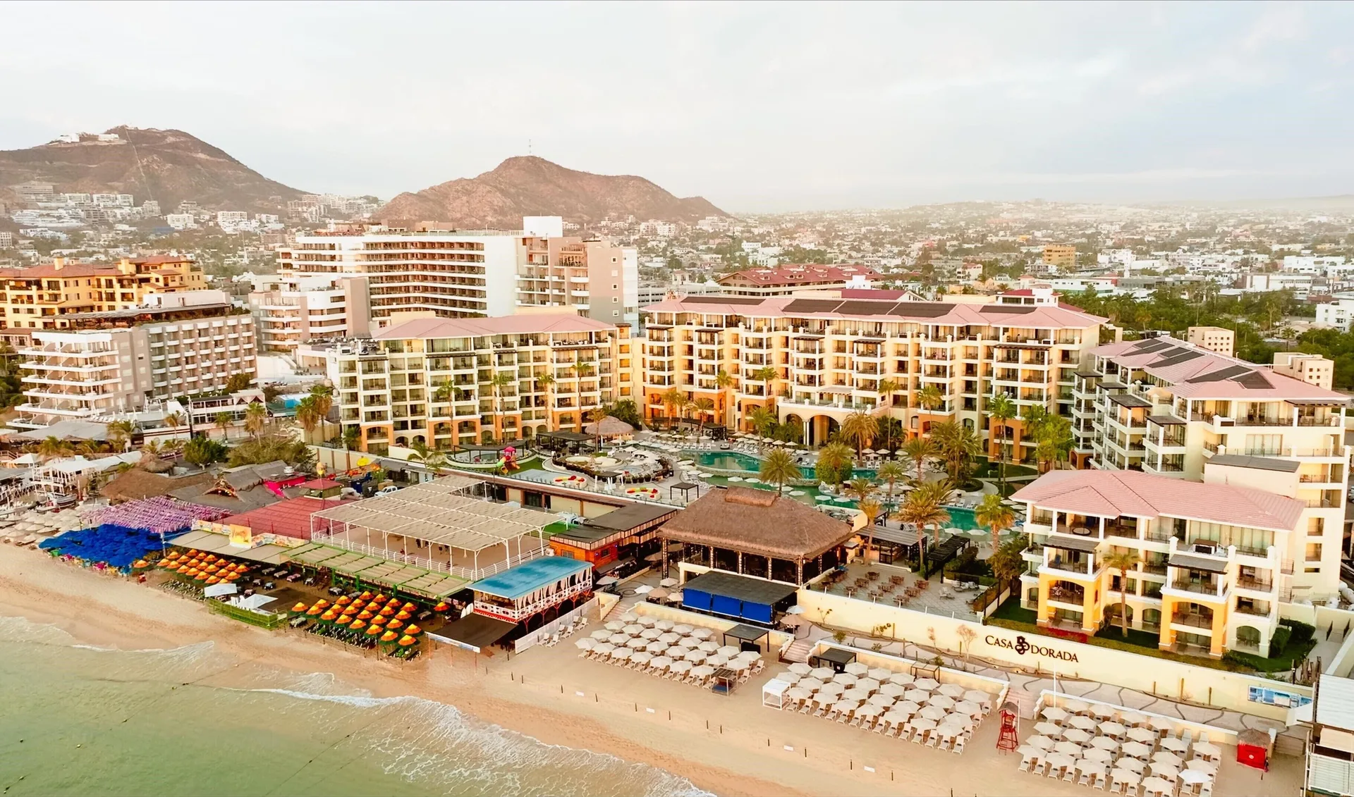 Casa Dorada Los Cabos Resort and Spa beachfront resort with Medano Beach access and pools