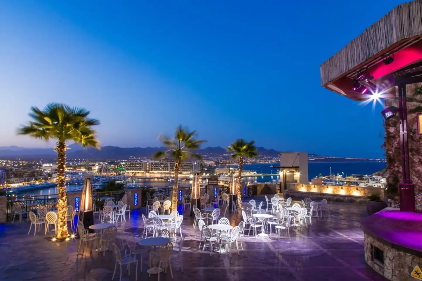 Mountain Top Terrace Venue at Sandos Finisterra