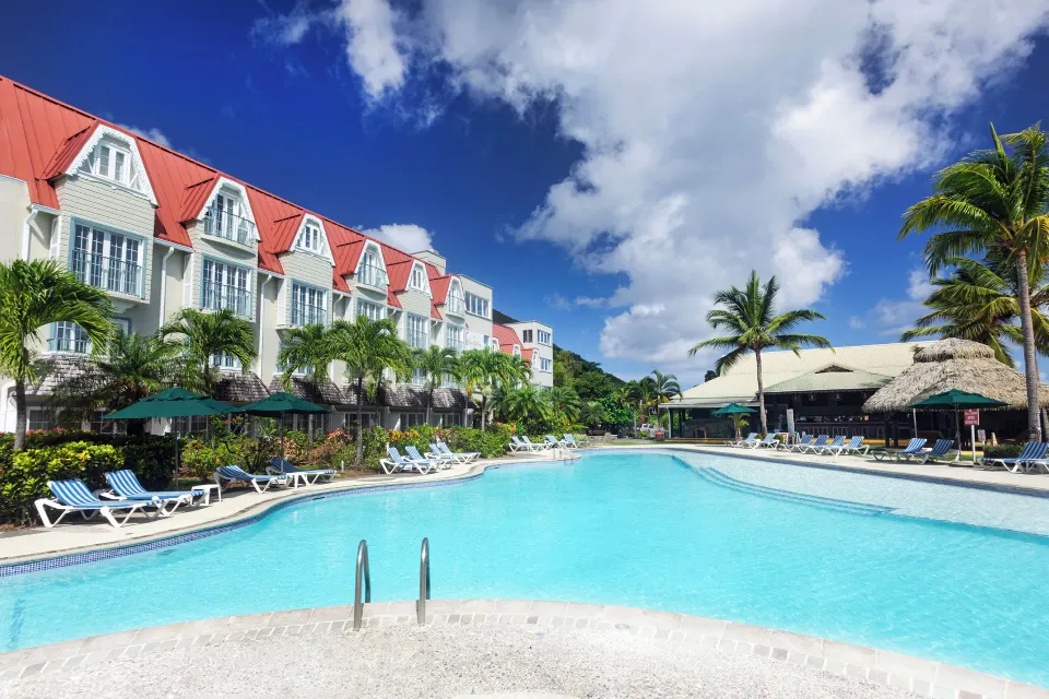 Coco Palm resort in Vieux Fort
