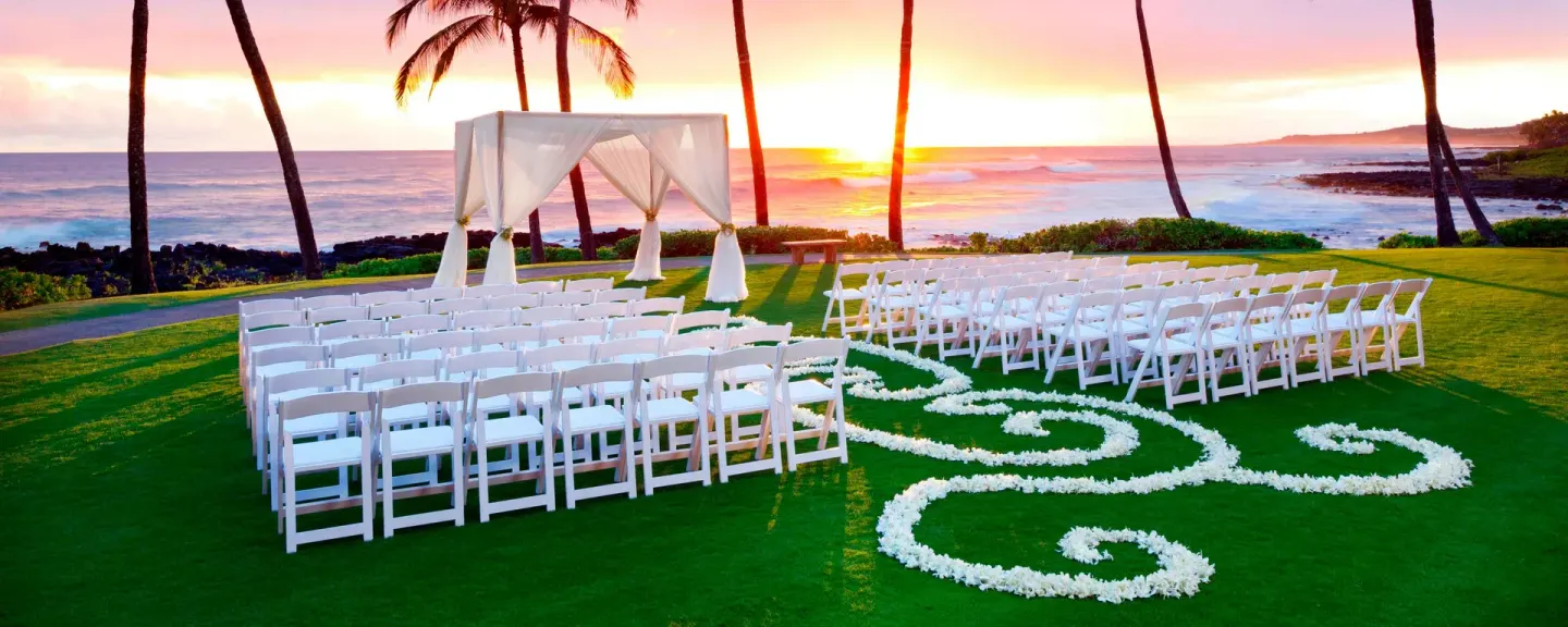Ocean Lawn Venue at Sheraton Kauai Resort
