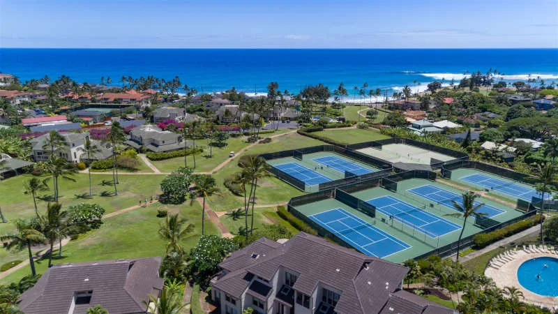 Poipu Kai Tennis Center 20 Min Walk