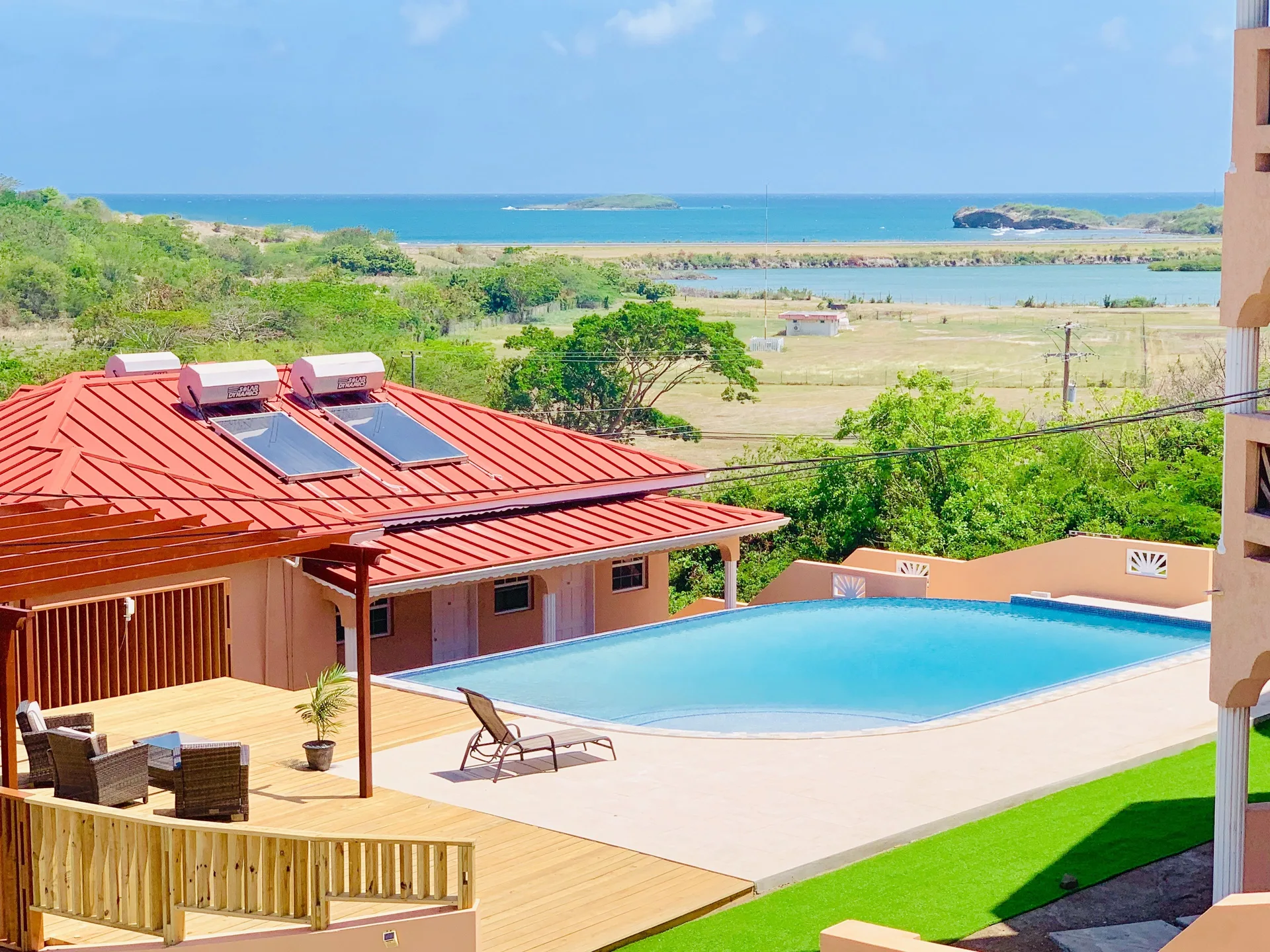 La Heliconia Grenada apartment hotel near airport and beaches with casual self-catering style