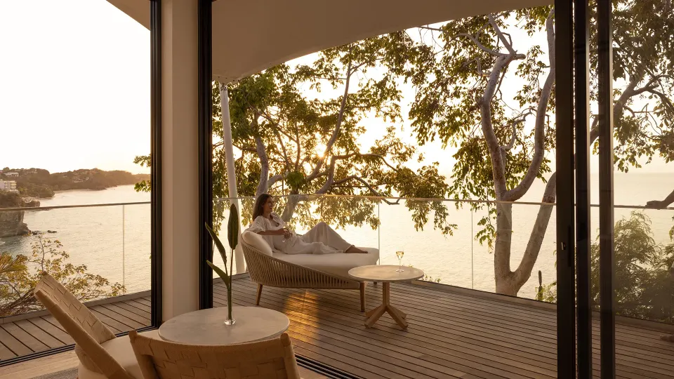 Inside the Two Bedroom Panoramic Ocean View Suite at Silversands Beach House Grenada — from the hotel's own gallery.