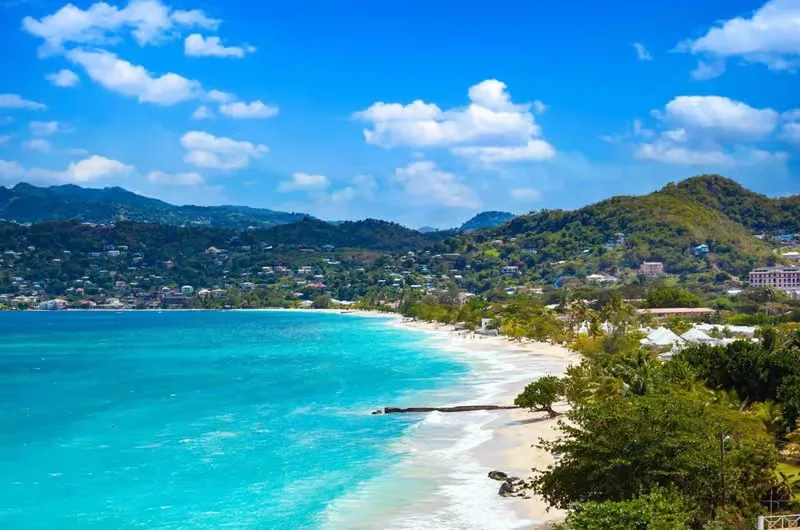 Grand Anse Bay near Silversands Beach House Grenada