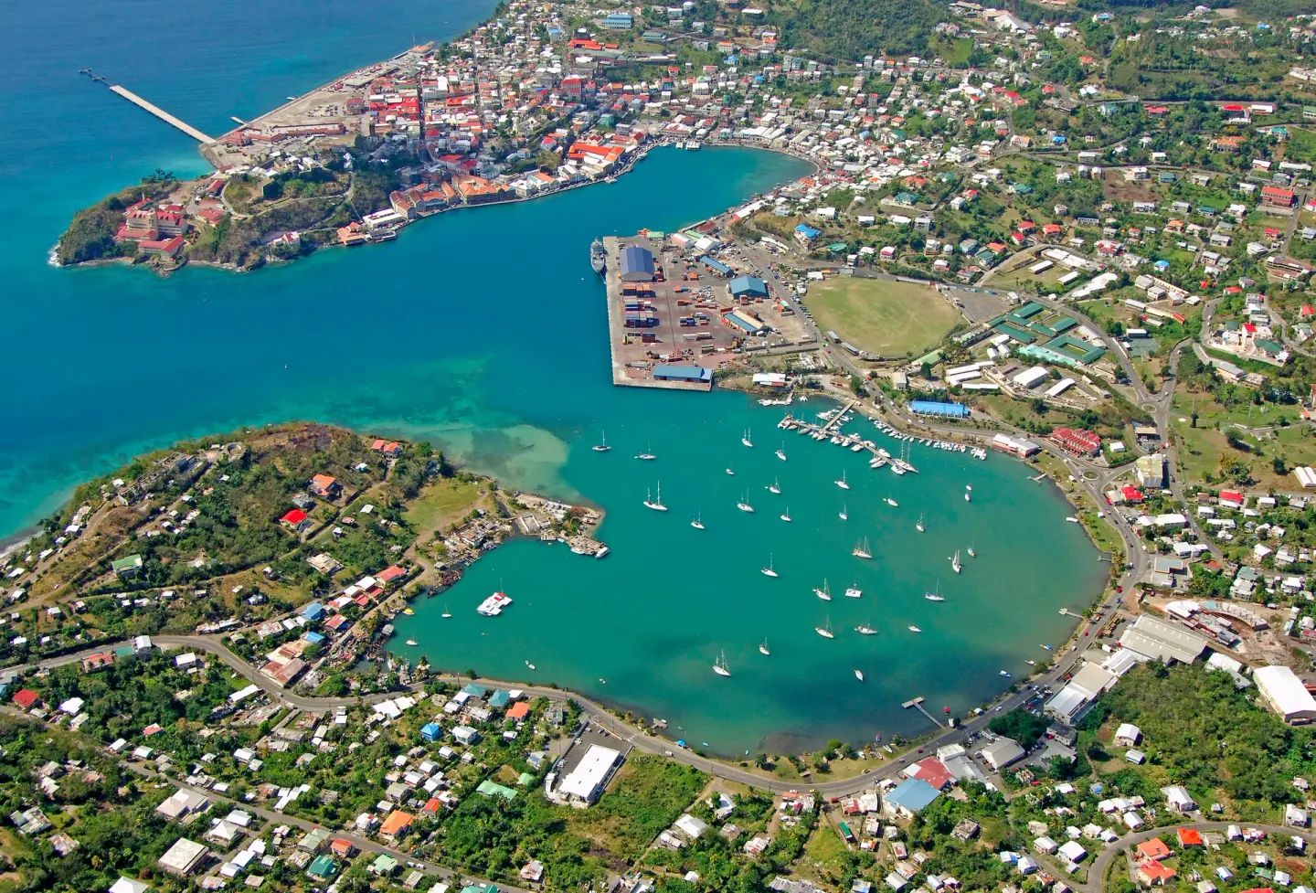 St. George's Harbor near Silversands Beach House Grenada