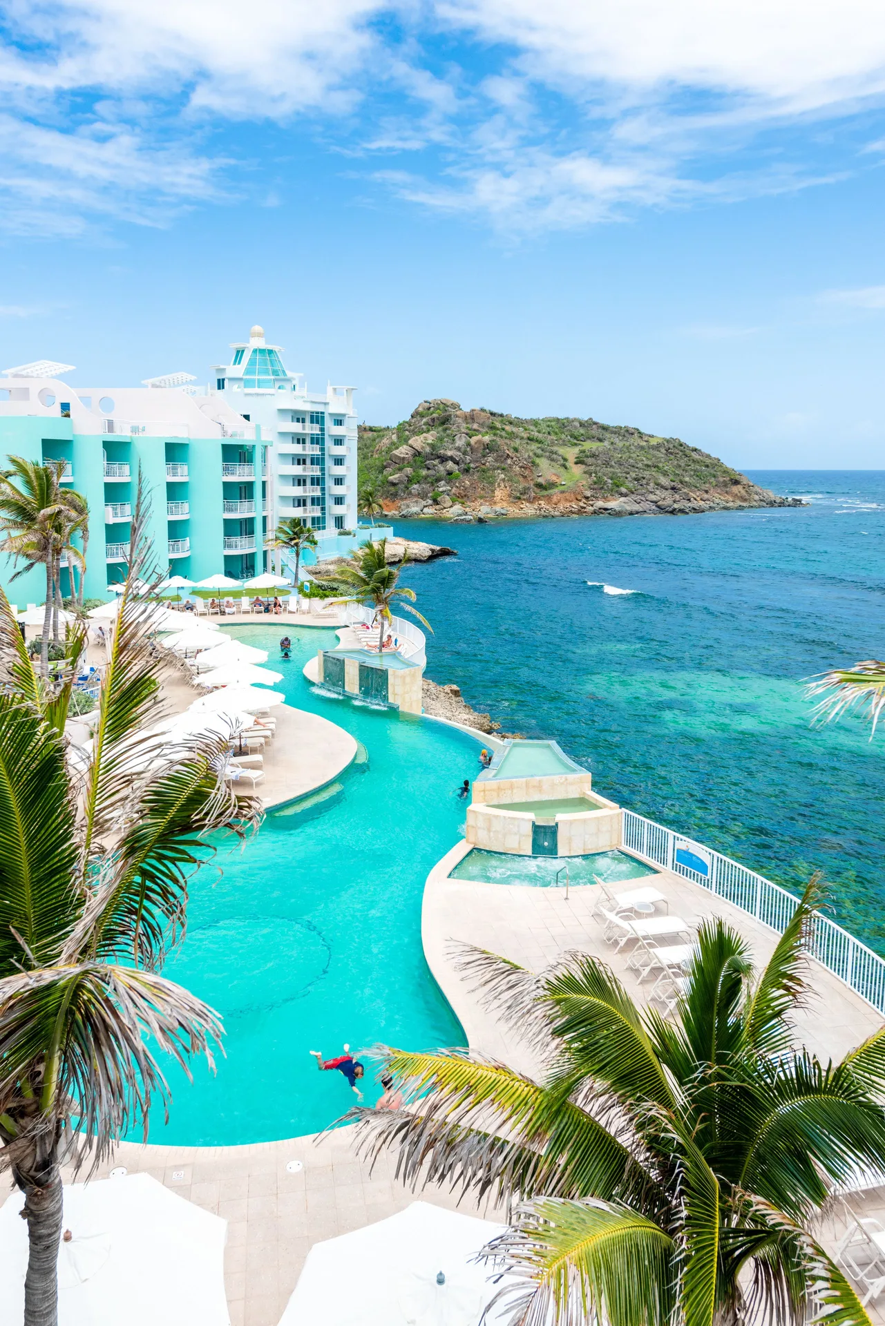 Oyster Bay Beach Resort waterfront resort with marina views pools and relaxed island setting