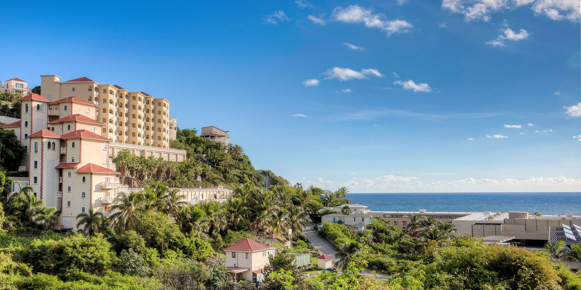 Princess Heights Luxury Boutique Condo Hotel hillside resort with ocean views and condo suites