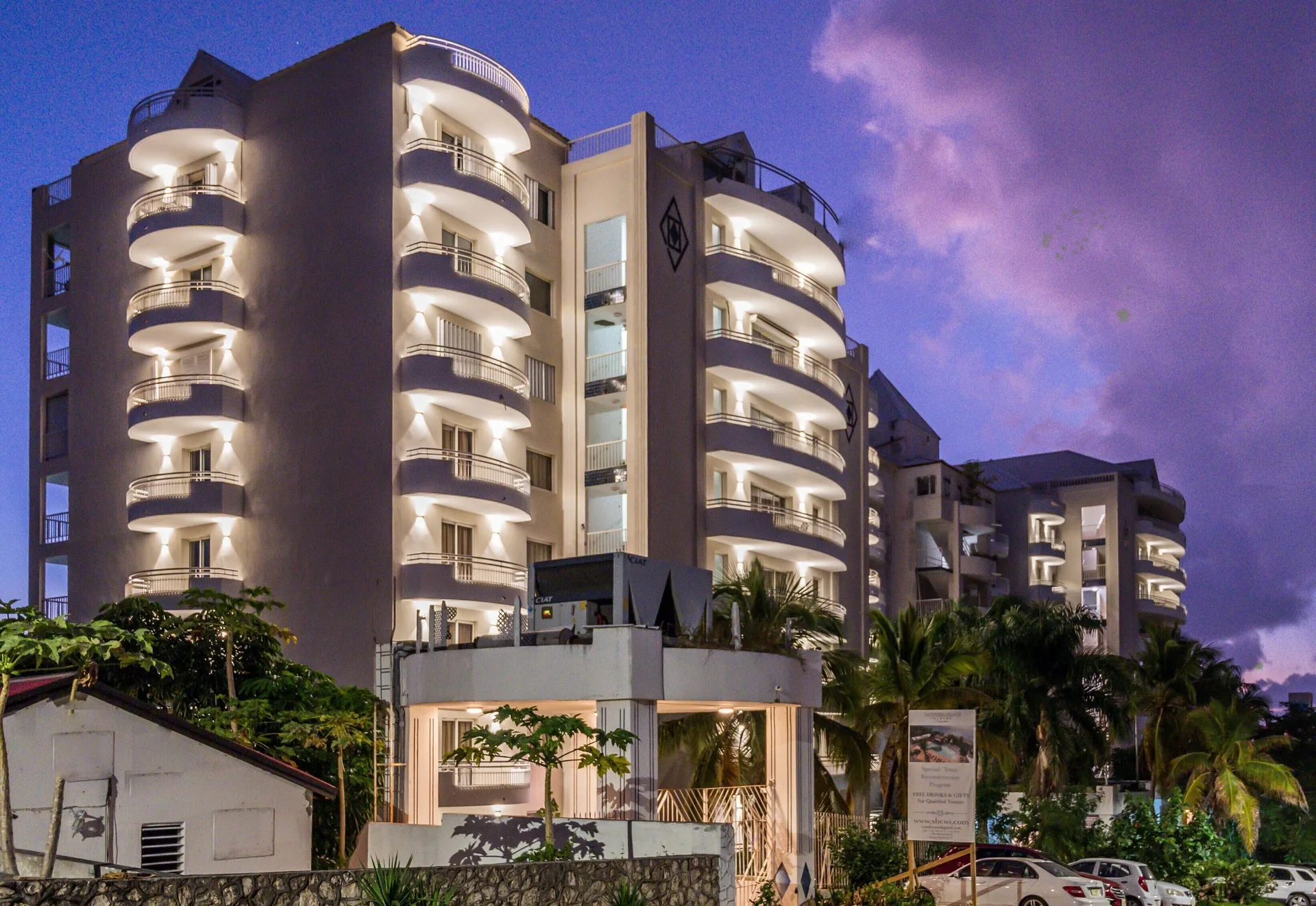 Sapphire Beach Club Resort beachfront condo resort with Caribbean views and spacious suites