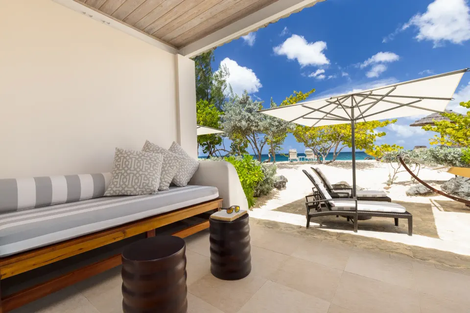 Inside the Royal Cinnamon and Saffron Beach Suites at Spice Island Beach Resort — from the hotel's own gallery.