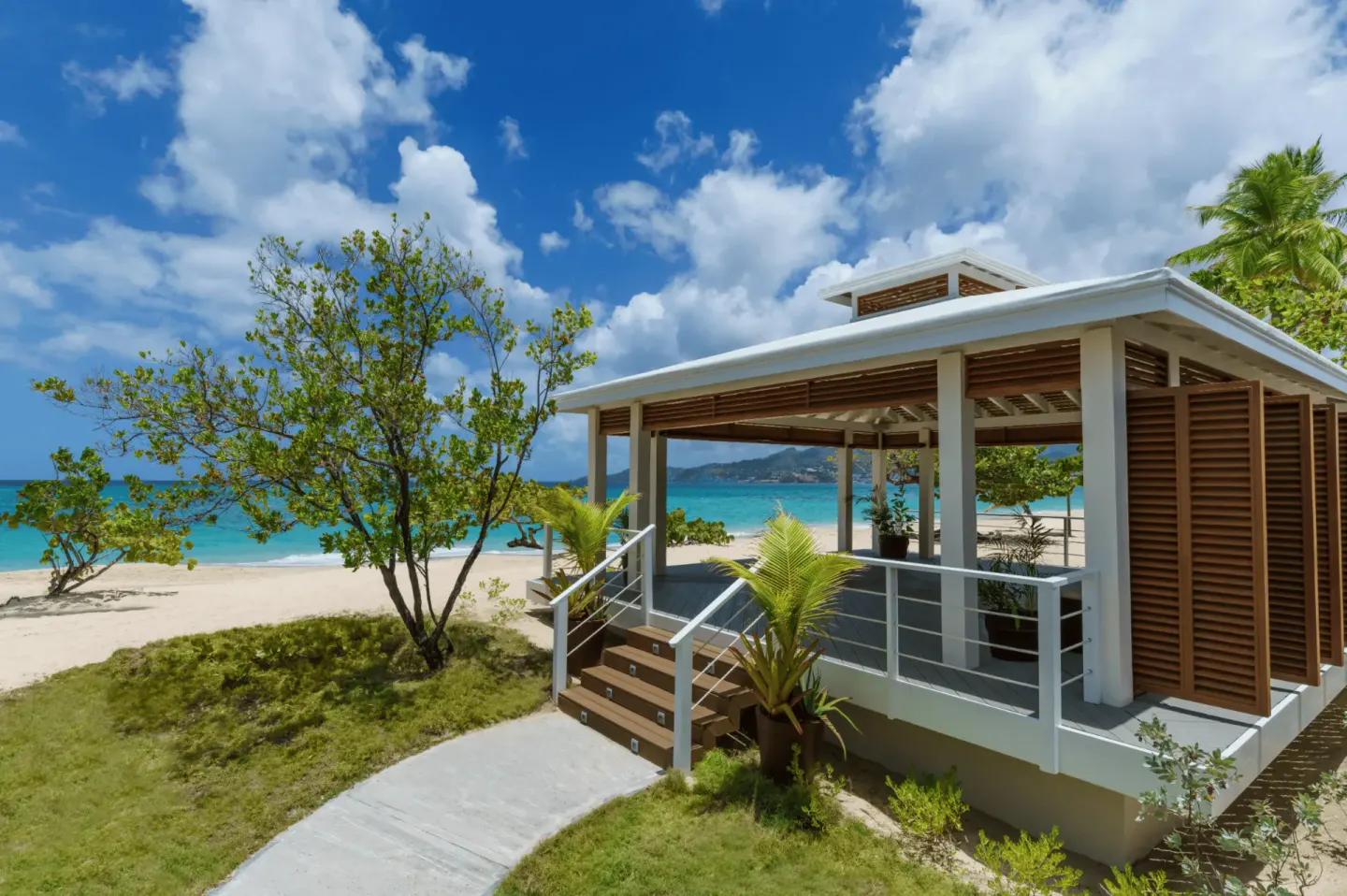 Garden Gazebo Venue at Spice Island Beach Resort