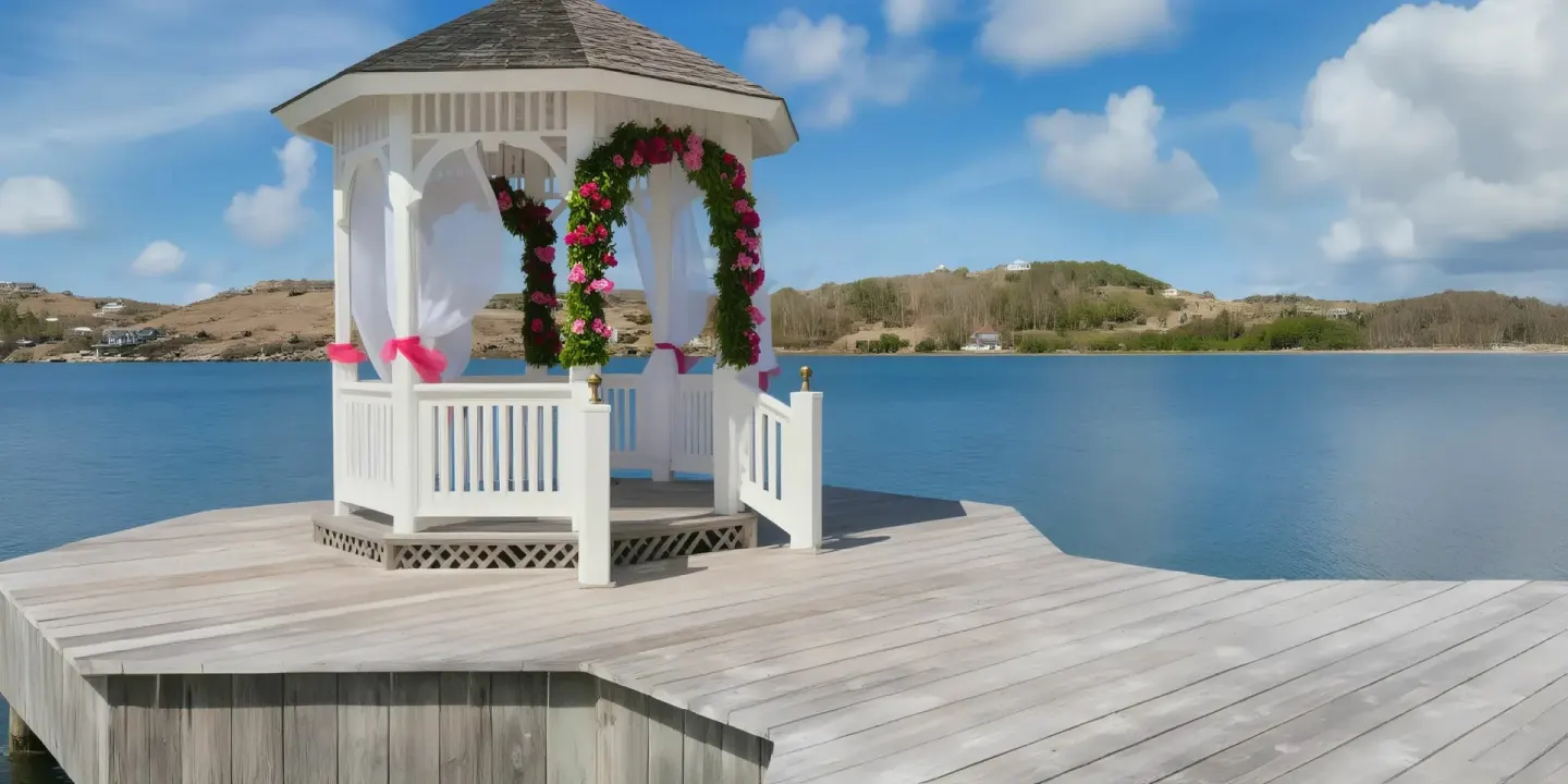 Mamora Bay Gazebo Venue at St. James's Club Antigua