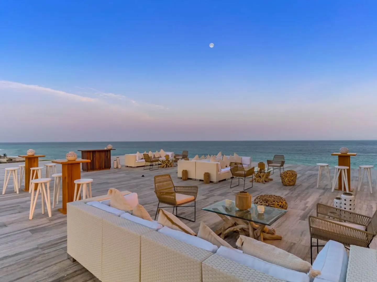 Calypso Ocean Front Deck Venue at The Club at Solaz