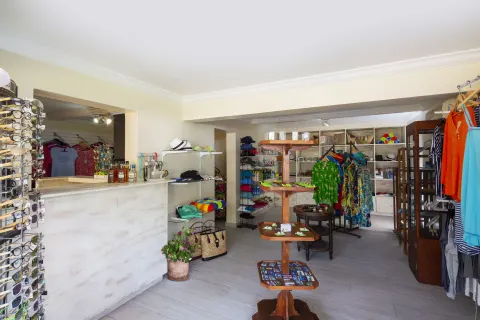 Boutique shop with apparel and accessories at The Club, Barbados Resort & Spa.