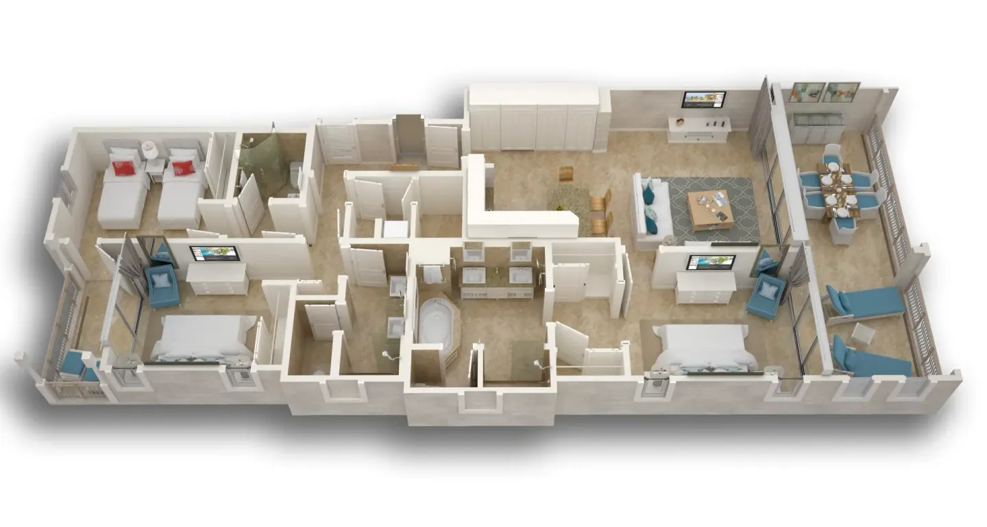 3 Bedroom Contemporary Suite Official 2