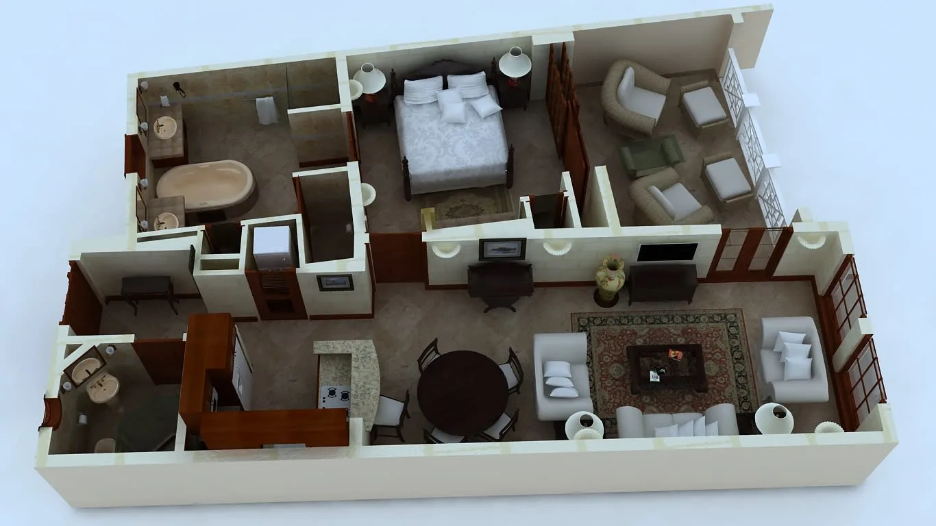 One Bedroom Deluxe Suite Official 2