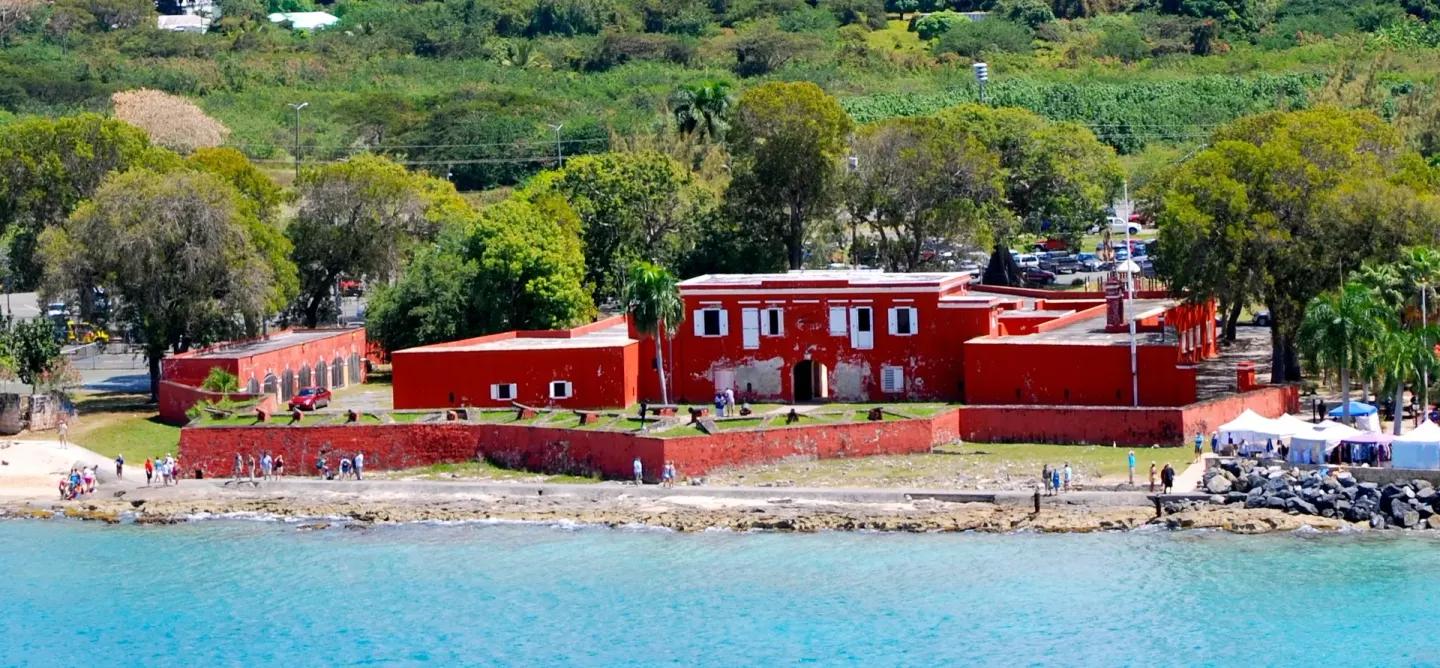 Fort Frederik near The Fred