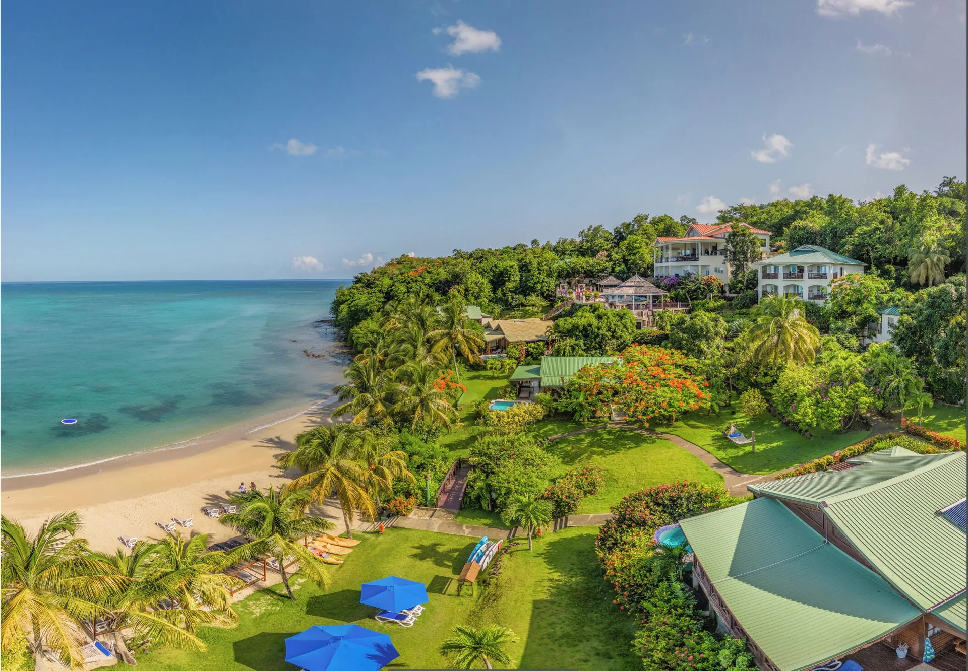 Calabash Cove Resort And Spa adults-only boutique St. Lucia resort with ocean views
