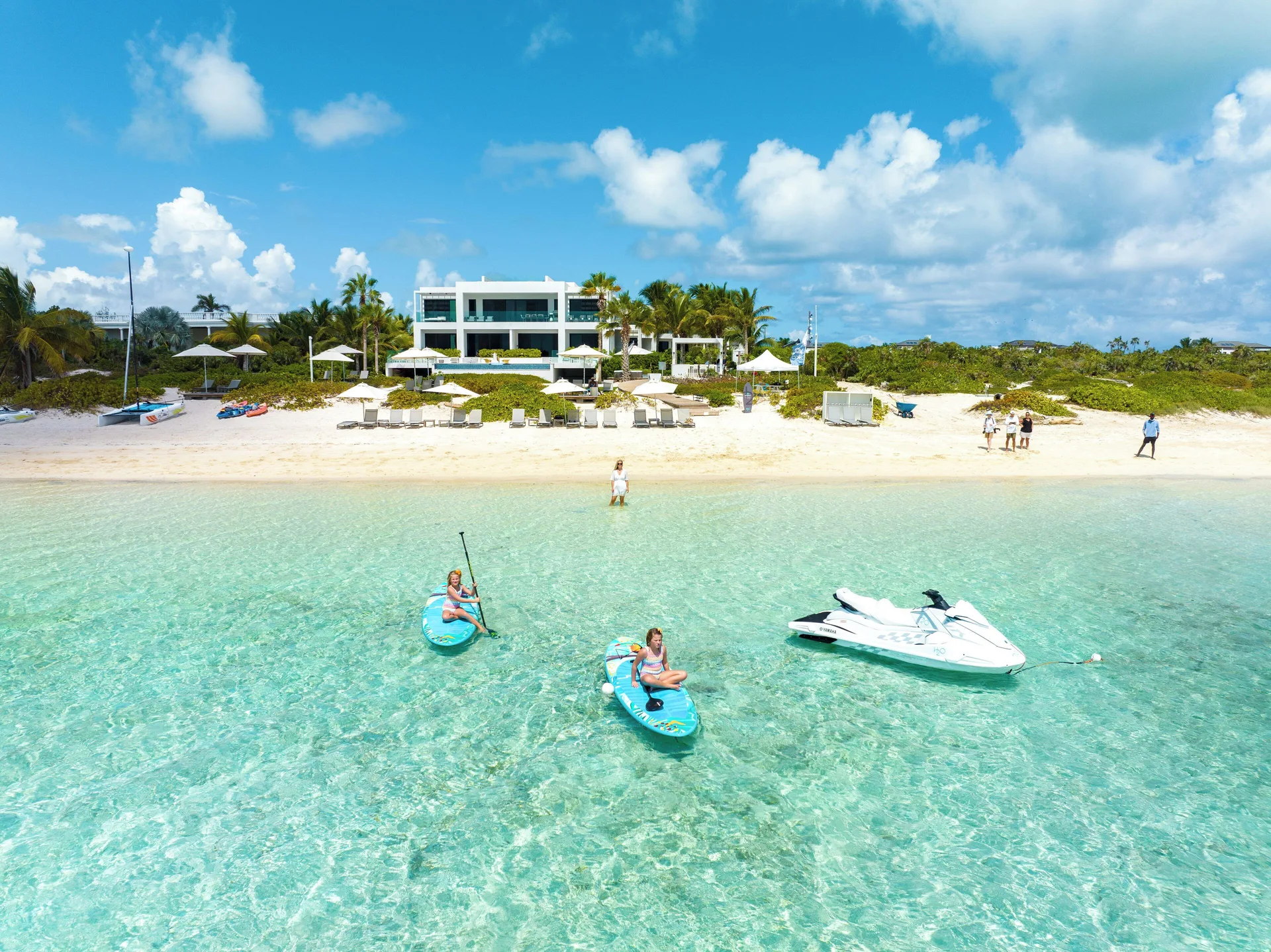 H2O LifeStyle Resort modern Long Bay property with kiteboarding access and villa-style suites