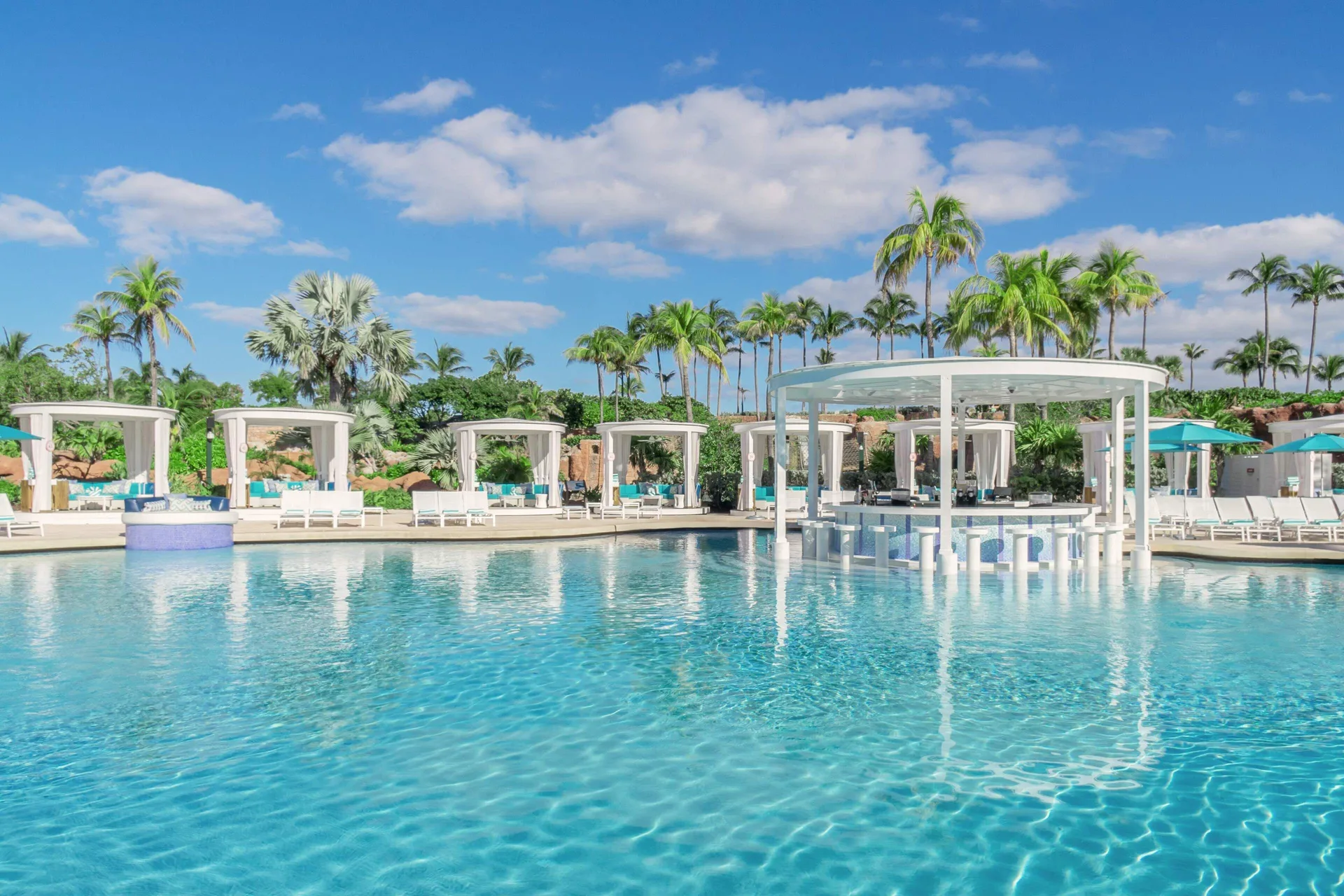 The Coral at Atlantis family-friendly Paradise Island resort with marina access and pools
