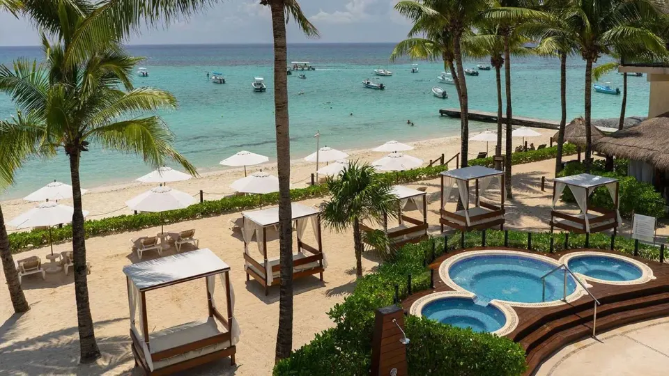 Inside the Premium Partial Ocean View Room at The Reef Coco Beach Resort & Spa — from the hotel's own gallery.