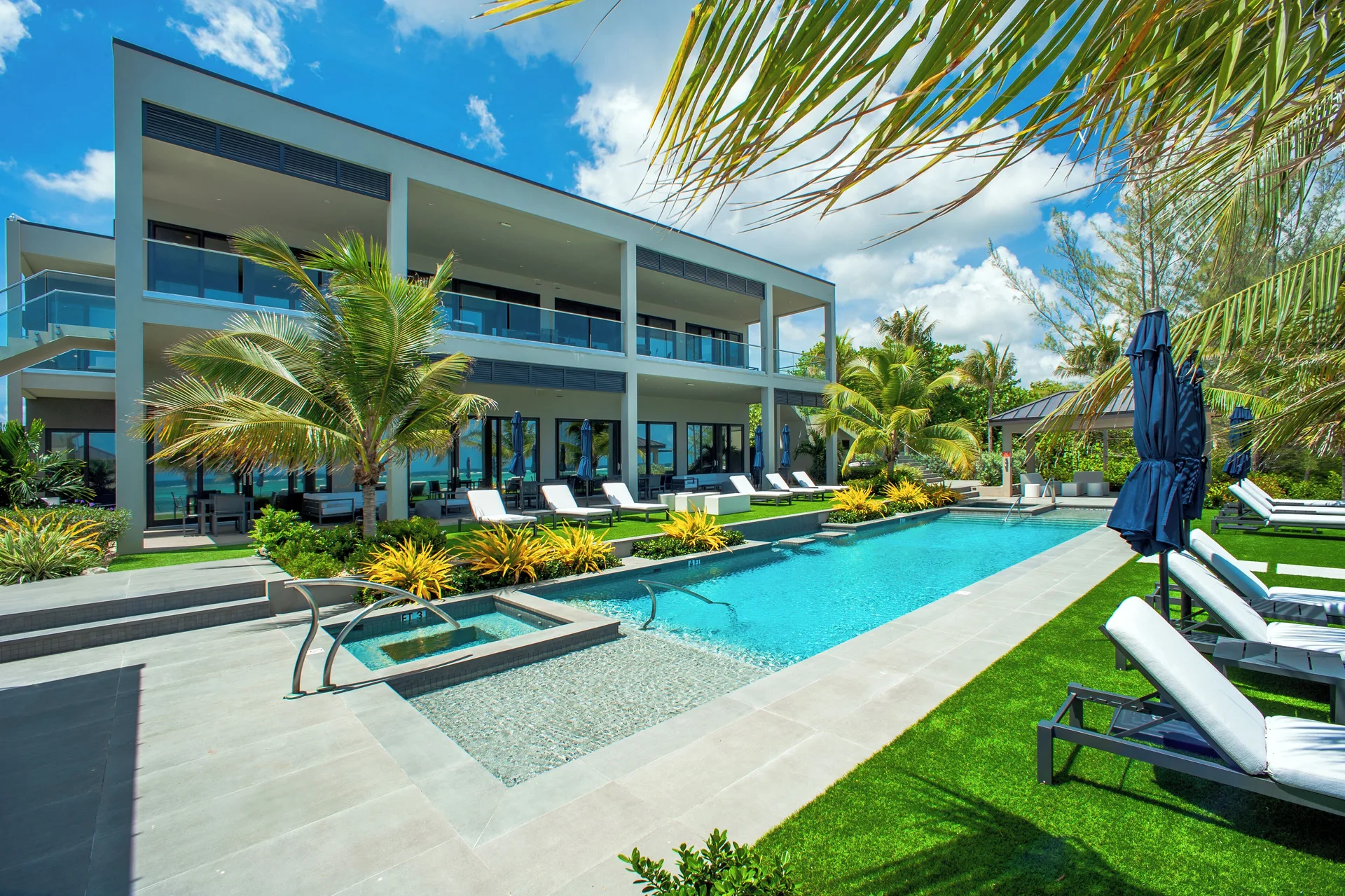 Black Urchin Grand Cayman luxury villa resort with private residences and oceanfront setting