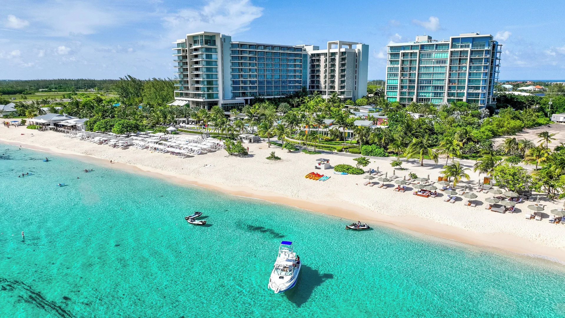 Kimpton Seafire Resort and Spa luxury Seven Mile Beach resort with contemporary design and beachfront pools