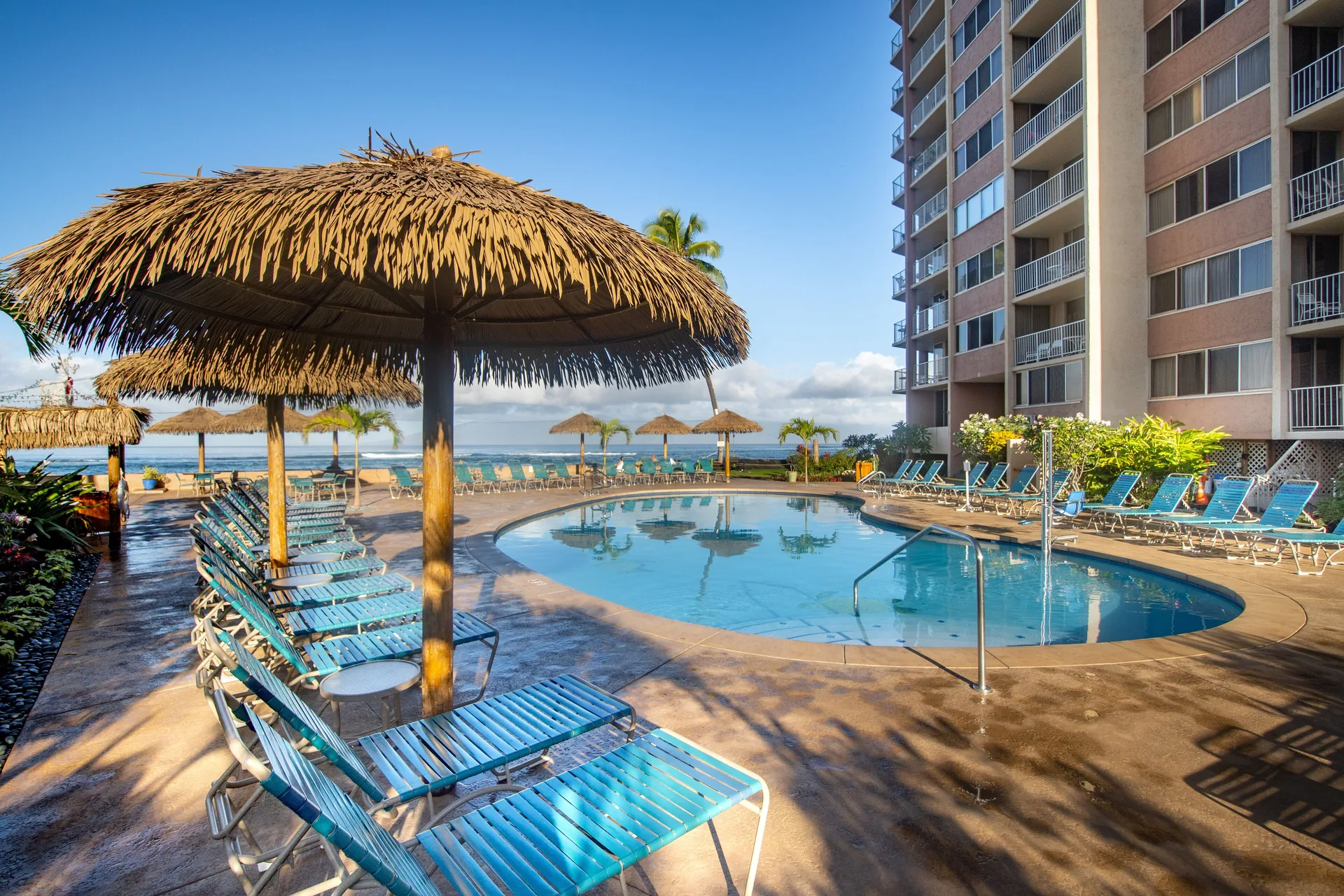Royal Kahana Maui by OUTRIGGER oceanfront condominium resort with spacious suites and coastal views