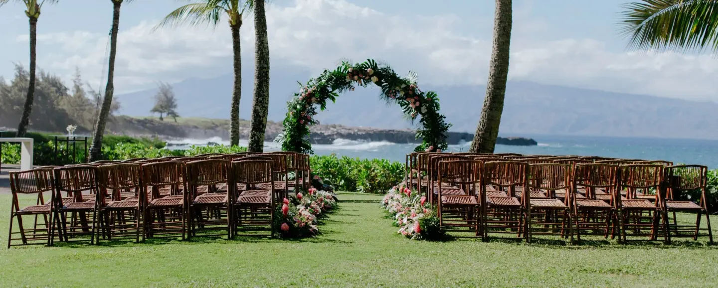 Beach House Lawn Venue at The Ritz-Carlton Maui, Kapalua