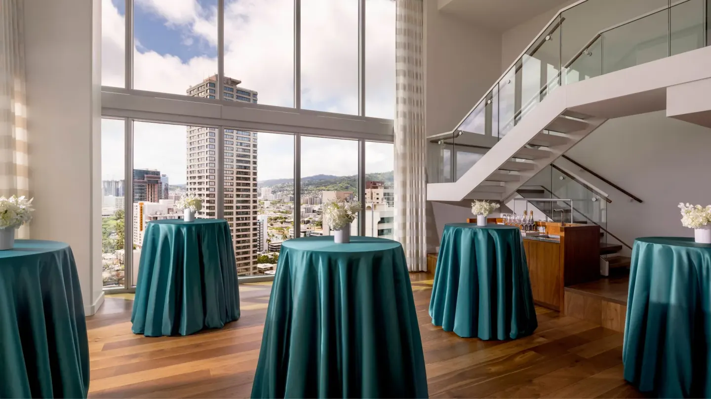 The Horizon Lanai Venue at The Ritz-Carlton Residences, Waikiki Beach