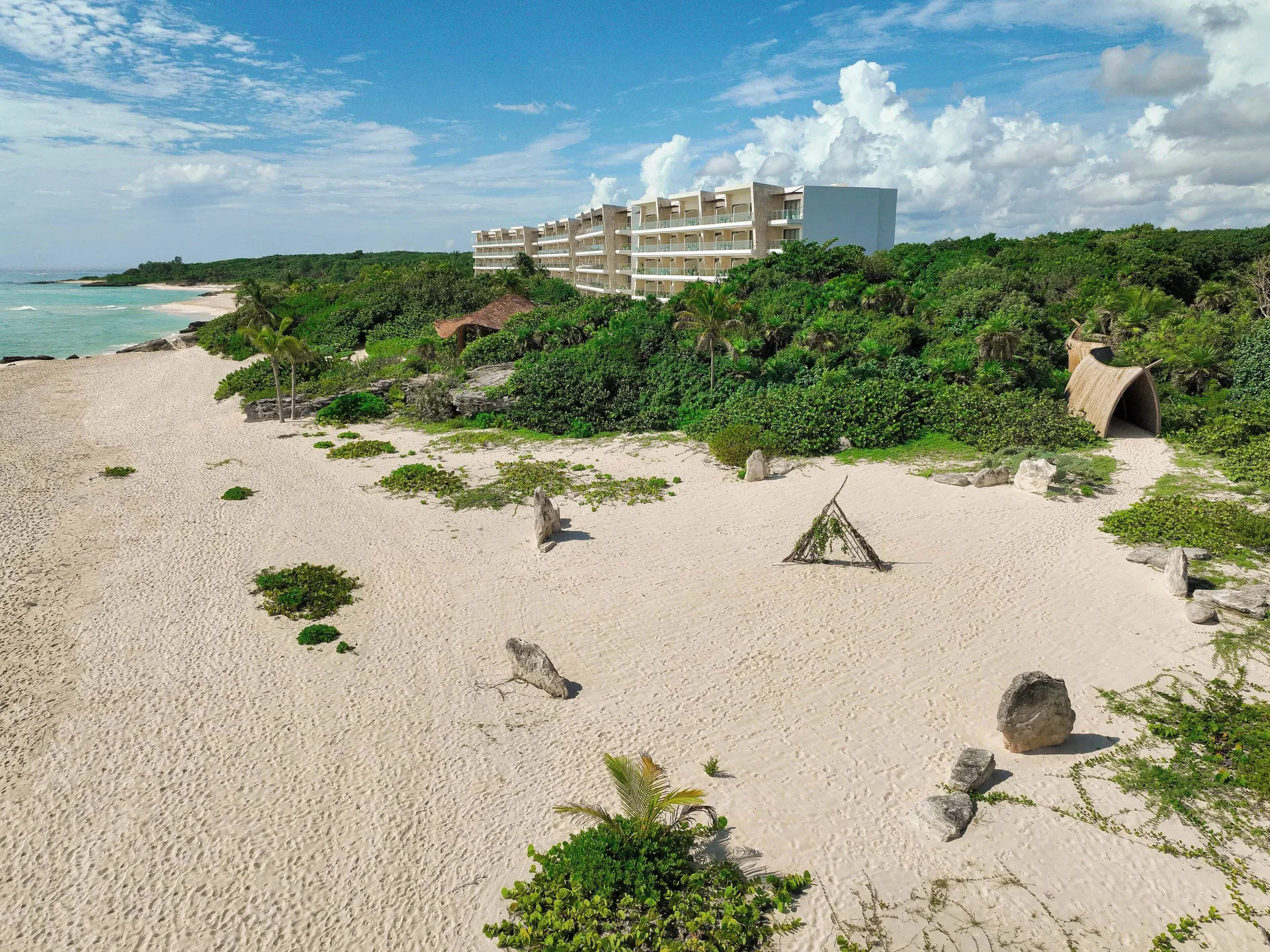 Palmaïa-The House of AïA wellness all-inclusive Riviera Maya resort with plant-based dining and beachfront suites