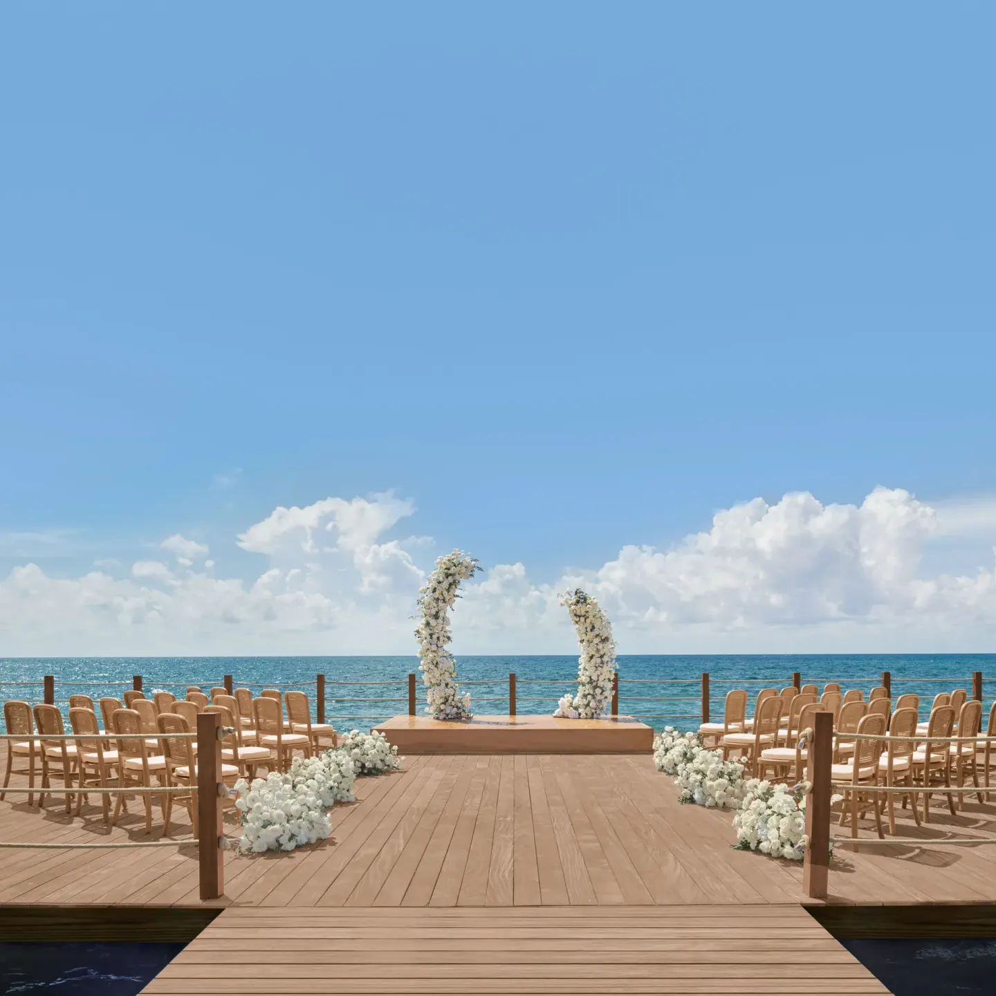 Pier Venue at The Riviera Maya EDITION At Kanai