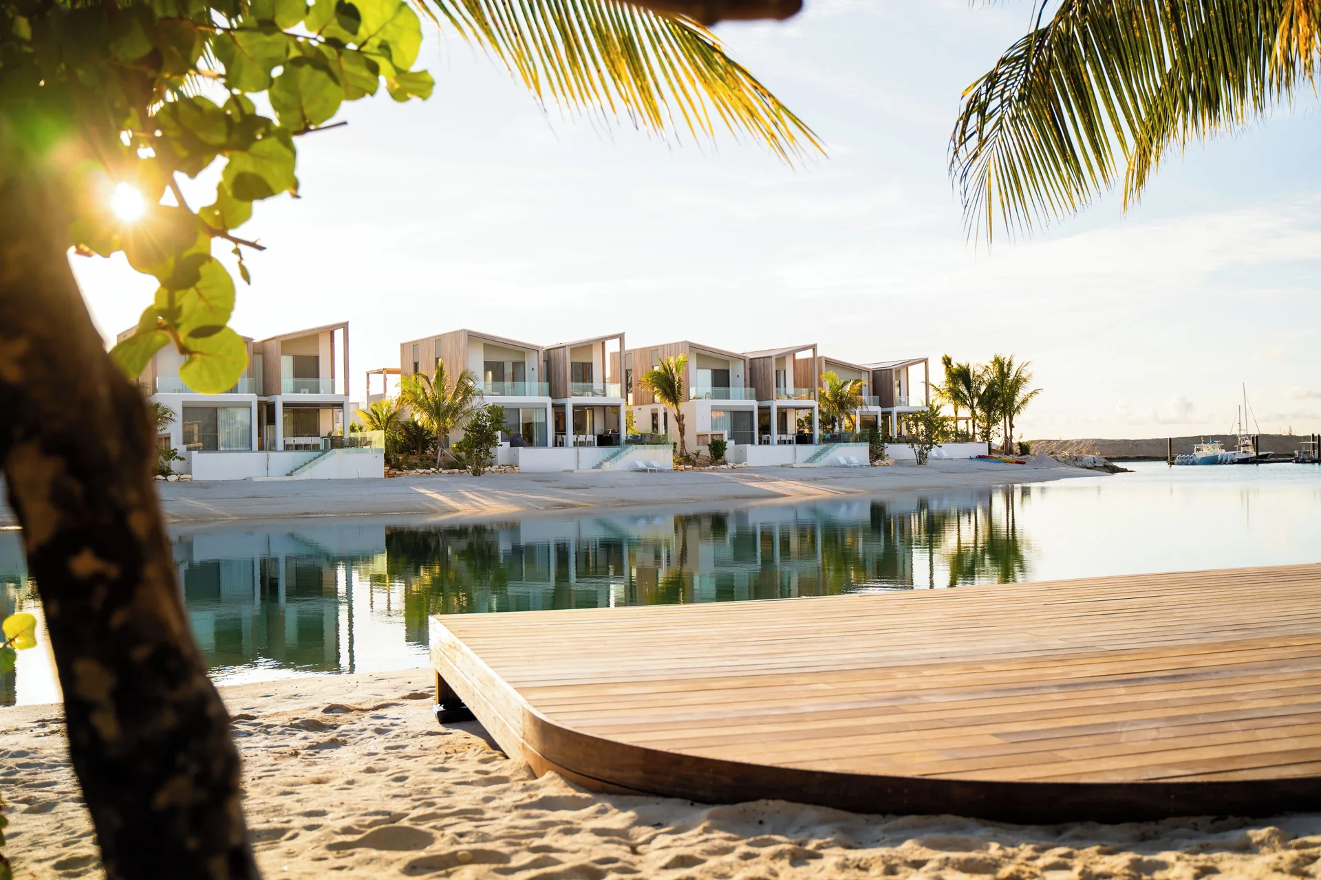South Bank Turks and Caicos luxury marina resort with waterfront villas and modern design
