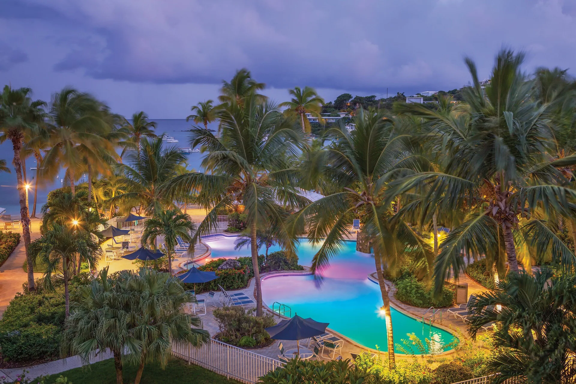 Club Wyndham Elysian Beach Resort St. Thomas beachfront villas with marina-area access